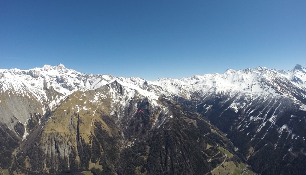 9: Mit Berni im Anflug auf den Großglockner