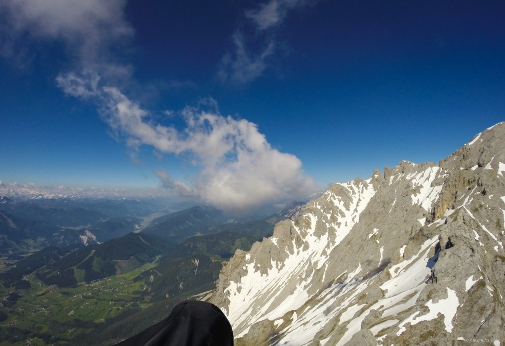 11: gerade das letzte Bummerl am Dachstein war sautief bei 2500m