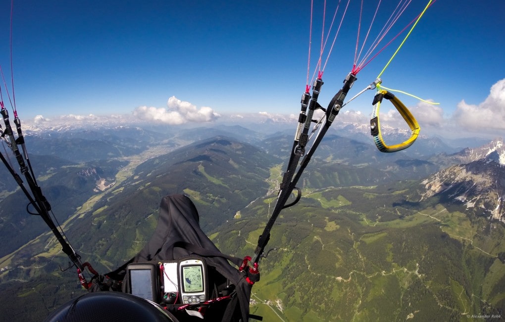 13: ...bevor ich den Rossbrand in Angriff nahm. Ich wollte auf alle Fälle genug Höhe haben, um direkt zum Bummerl weiter im Westen gleiten zu können...