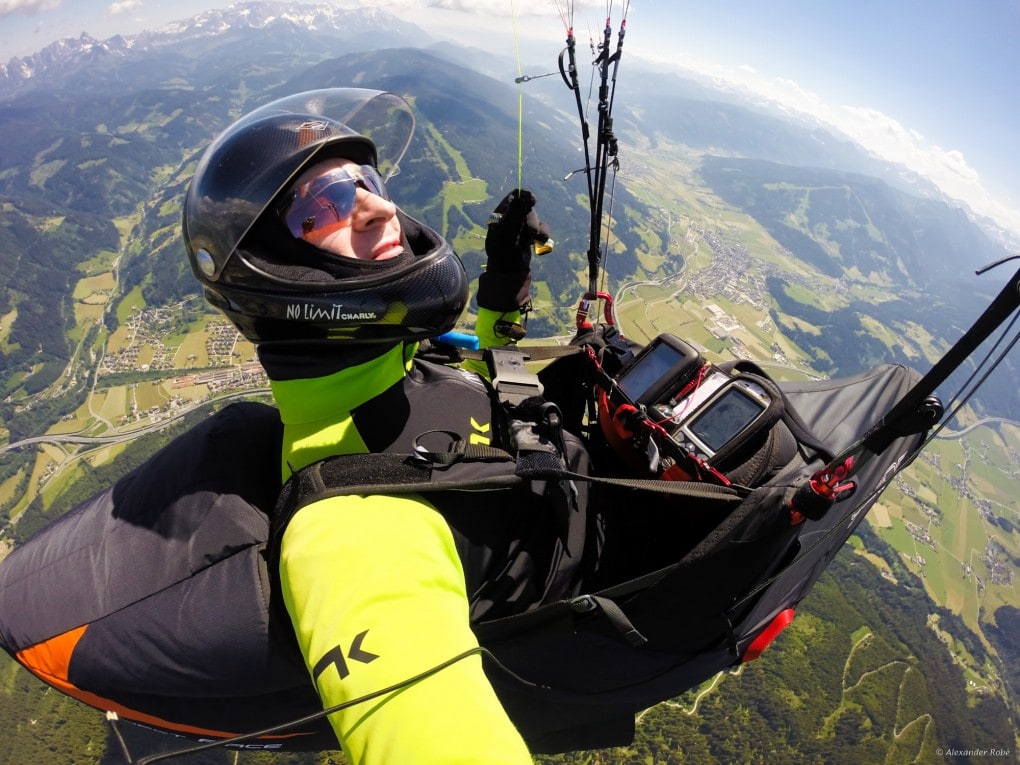 14: Der Anschluss bei Flachau gelang dann auch deutlich besser als 2 Tage zuvor :-)