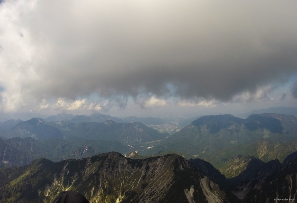 35: ...bevor es mit Basishöhe weiter Richtung Chiemgauer Alpen ging